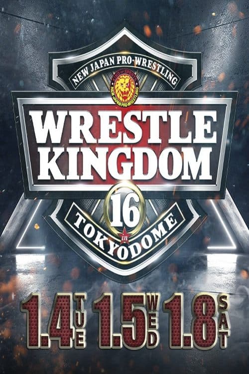 NJPW Wrestle Kingdom 16: Night 1のポスター