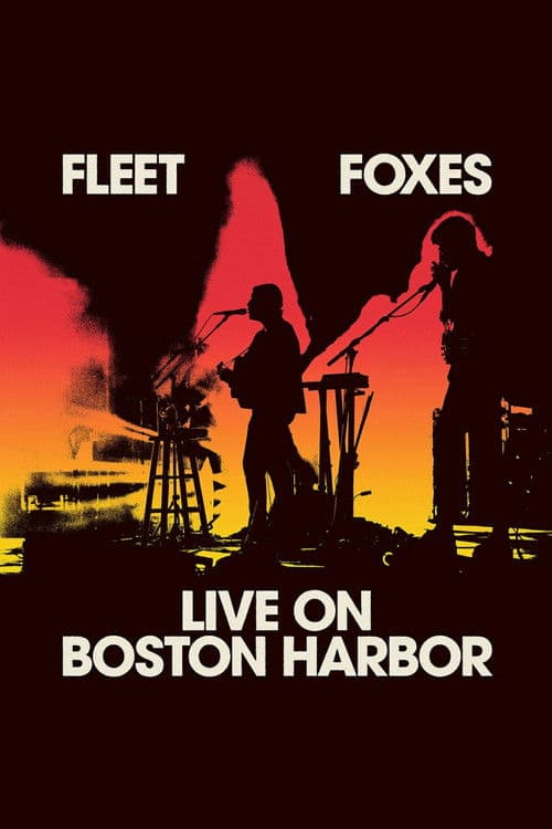 Fleet Foxes Live on Boston Harborのポスター