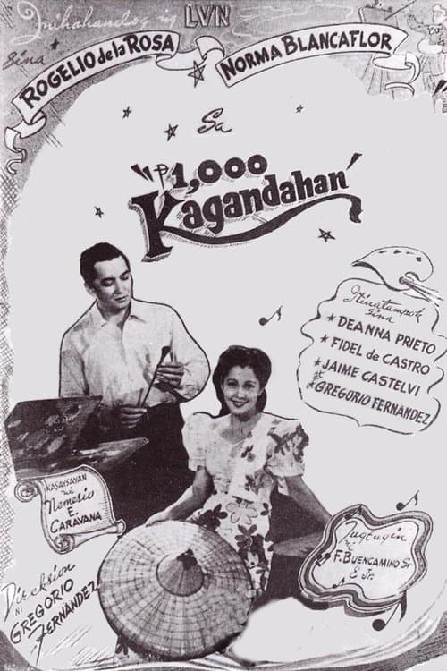 ₱1,000 Kagandahanのポスター