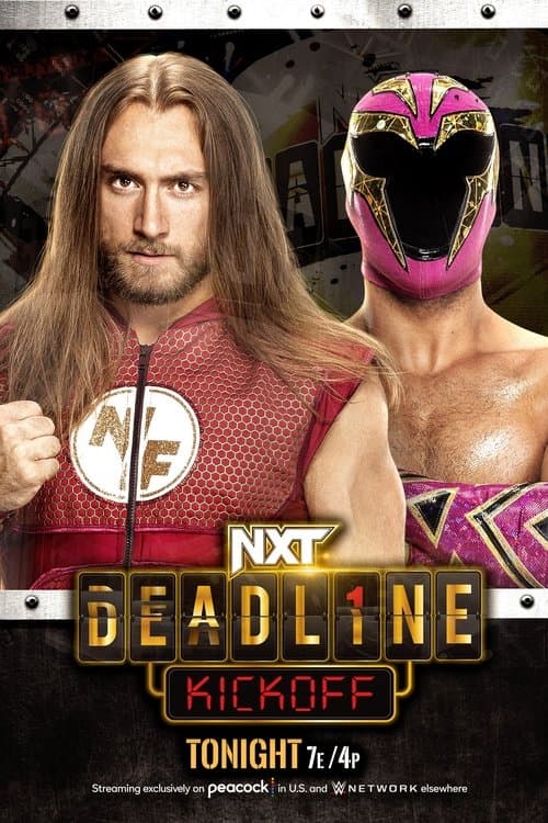 NXT Deadline 2023 Kickoffのポスター
