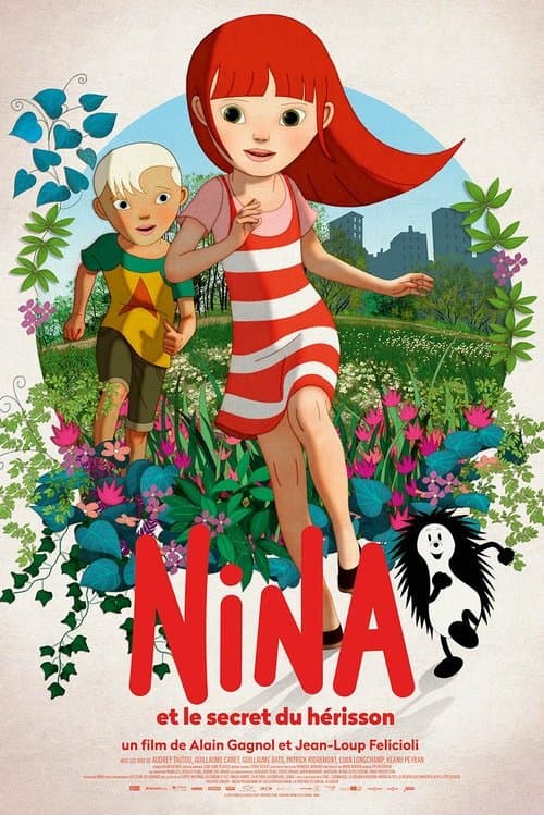 Nina et le secret du hérissonのポスター