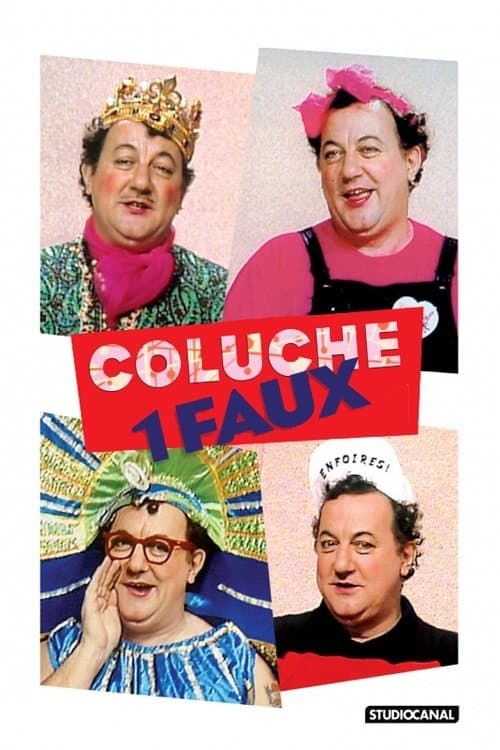 Coluche 1 fauxのポスター