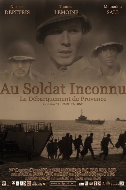 Au Soldat Inconnu, le débarquement de Provenceのポスター