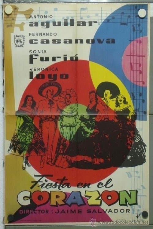 Fiesta en el corazónのポスター