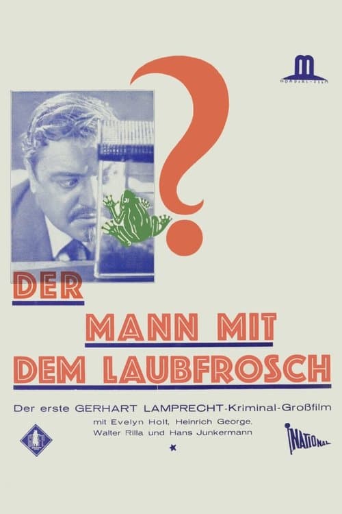 Der Mann mit dem Laubfroschのポスター