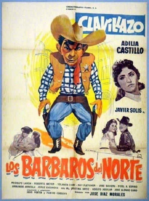 Los bárbaros del norteのポスター
