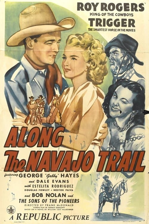 Along the Navajo Trailのポスター