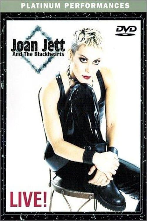 Joan Jett and The Blackhearts - Live!のポスター