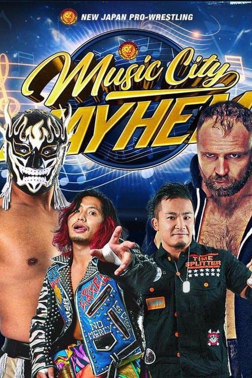 NJPW Music City Mayhemのポスター