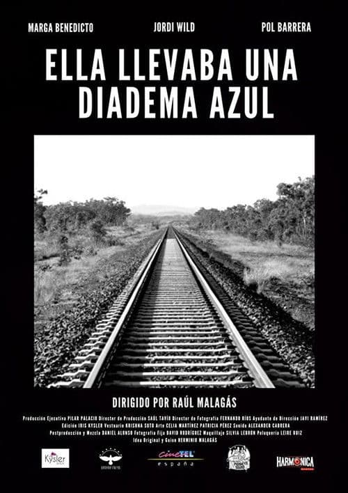 Ella Llevaba Una Diadema Azulのポスター