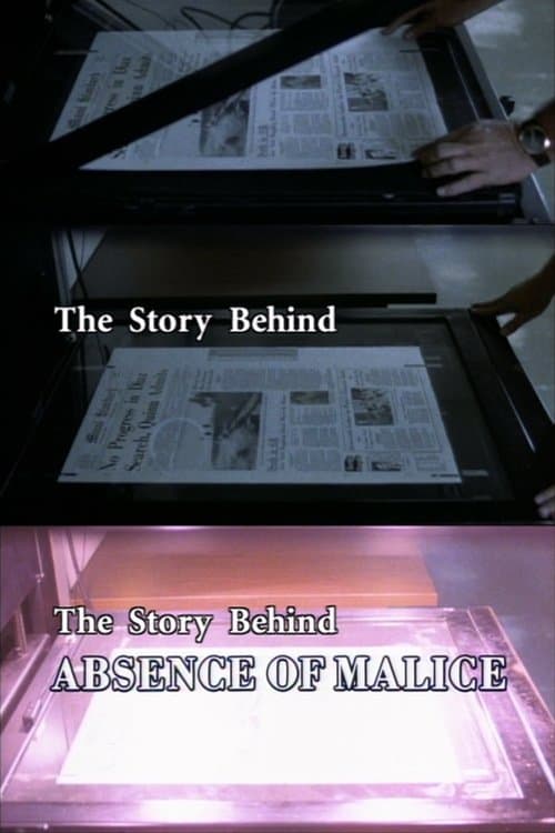 The Story Behind "Absence of Malice"のポスター