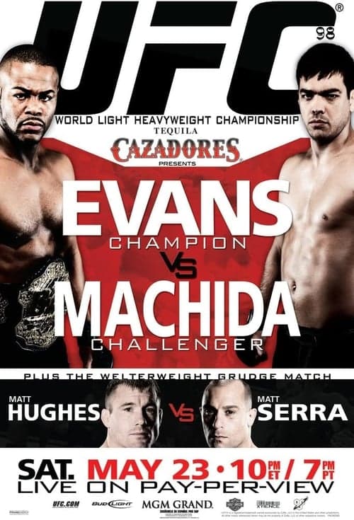 UFC 98: Evans vs. Machidaのポスター