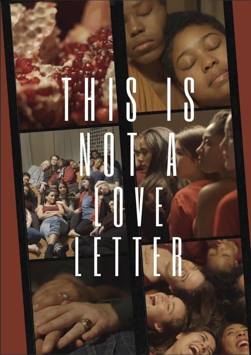 This Is Not A Love Letterのポスター