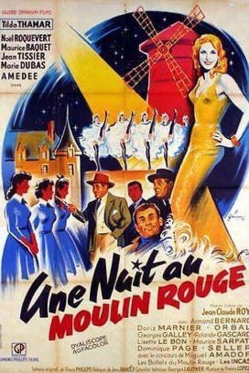Une nuit au Moulin-Rougeのポスター