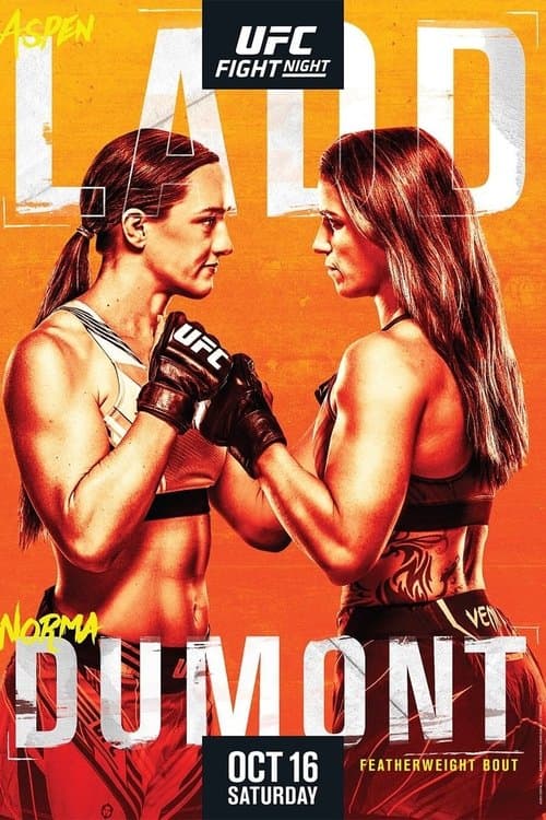 UFC Fight Night 195: Ladd vs. Dumontのポスター