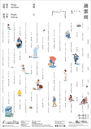 過雲雨のポスター