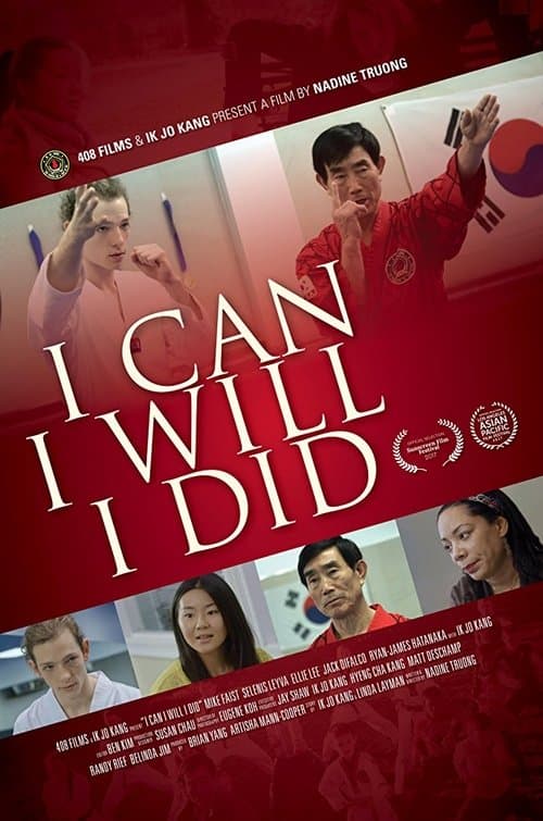 I Can I Will I Didのポスター