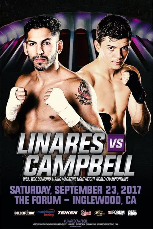 Jorge Linares vs. Luke Campbellのポスター