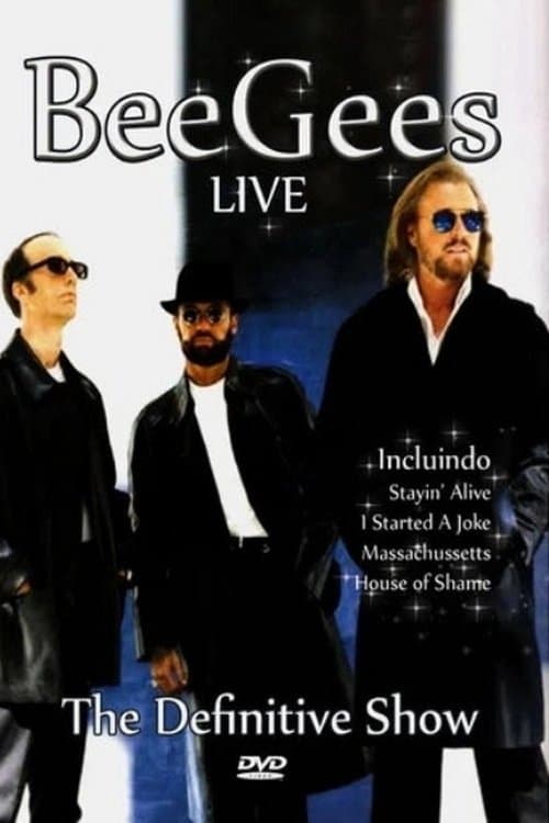 Bee Gees – Live: The Definitive Showのポスター