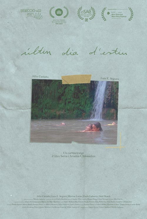 Últim dia d’estiuのポスター