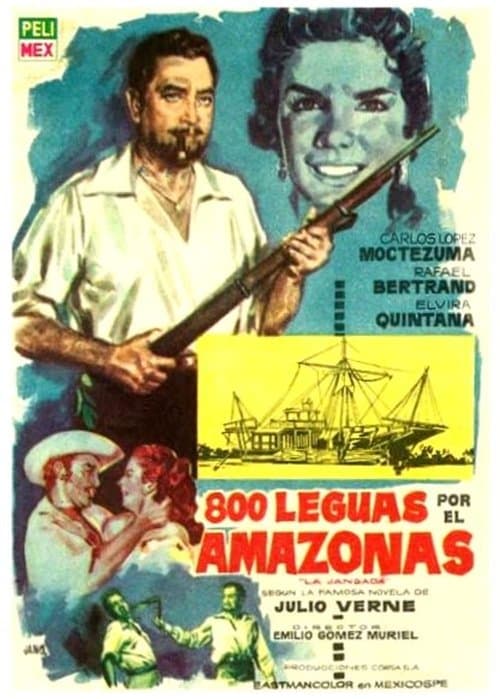 800 leguas por el Amazonasのポスター