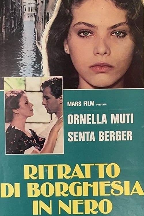 Ritratto di borghesia in neroのポスター