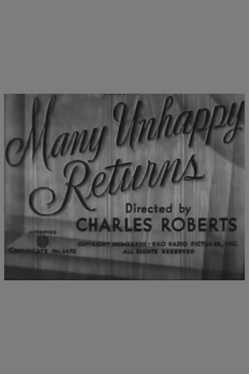 Many Unhappy Returnsのポスター