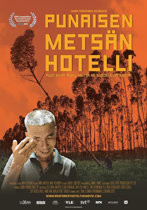 Punaisen metsän hotelliのポスター