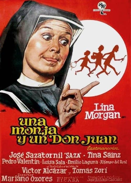 Una monja y un Don Juanのポスター