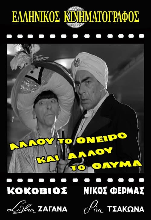 Αλλού το όνειρο και αλλού το θαύμαのポスター