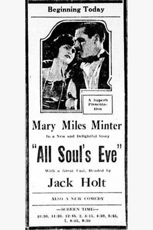 All Souls' Eveのポスター