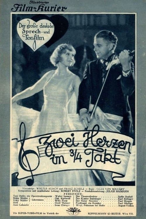 Zwei Herzen im Dreiviertel-Taktのポスター