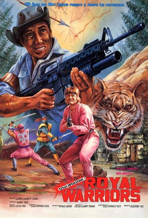 Ninja Operation 7 - Royal Warriorsのポスター