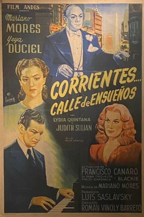 Corrientes, calle de ensueñosのポスター