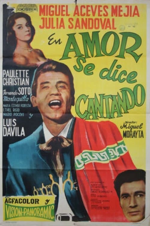 Amor se dice cantandoのポスター