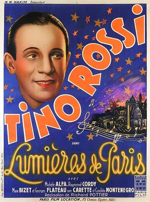 Lumières de Parisのポスター