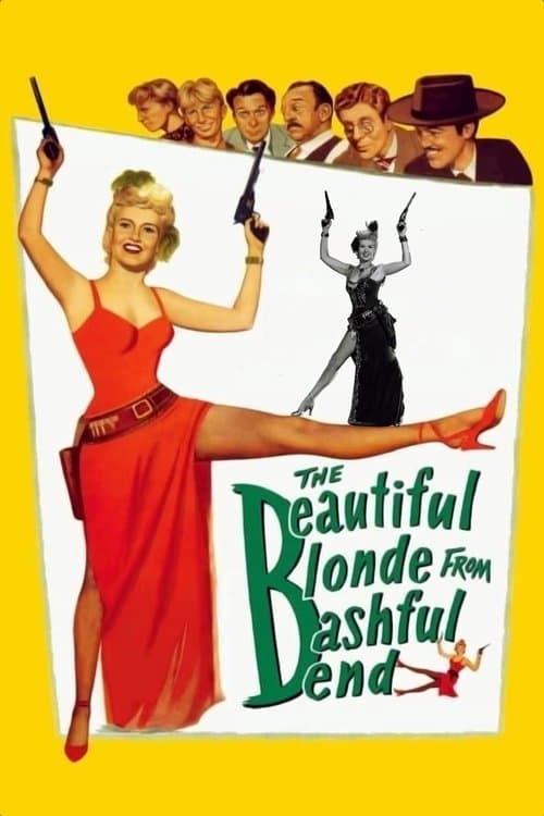 The Beautiful Blonde from Bashful Bendのポスター