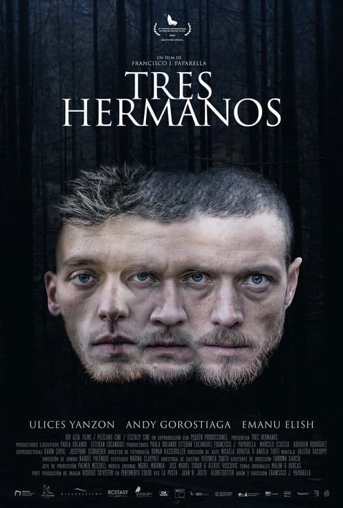 Tres hermanosのポスター
