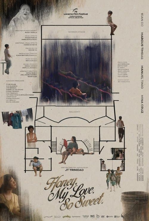 Honey, My Love, So Sweetのポスター