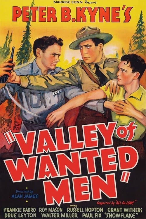 Valley of Wanted Menのポスター