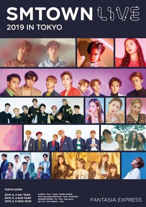 SMTOWN Live | 2019 in Tokyoのポスター