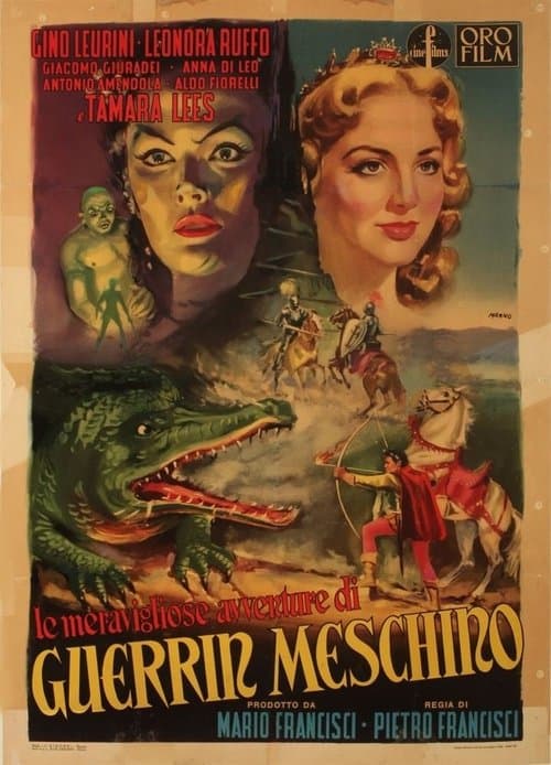 Le meravigliose avventure di Guerrin Meschinoのポスター