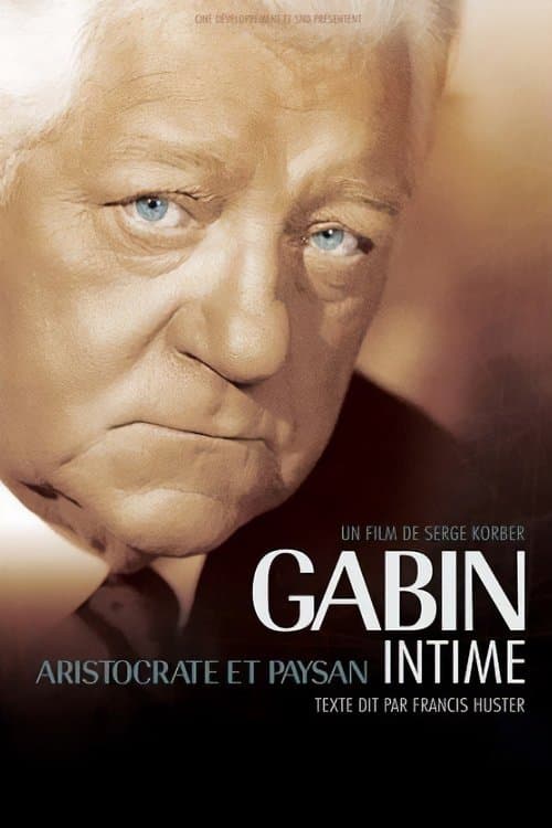 Jean Gabin intimeのポスター