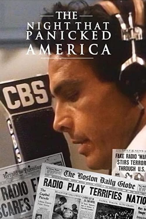 The Night That Panicked Americaのポスター