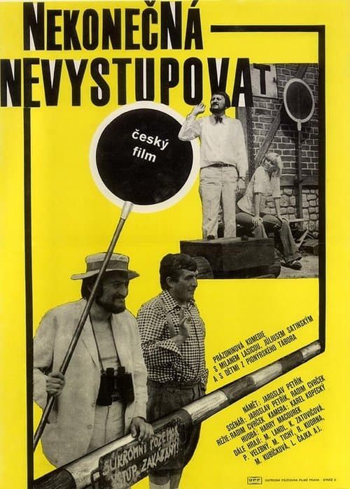 Nekonečná – nevystupovatのポスター