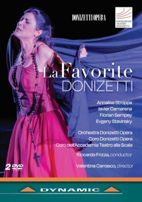 Donizetti - La Favoriteのポスター