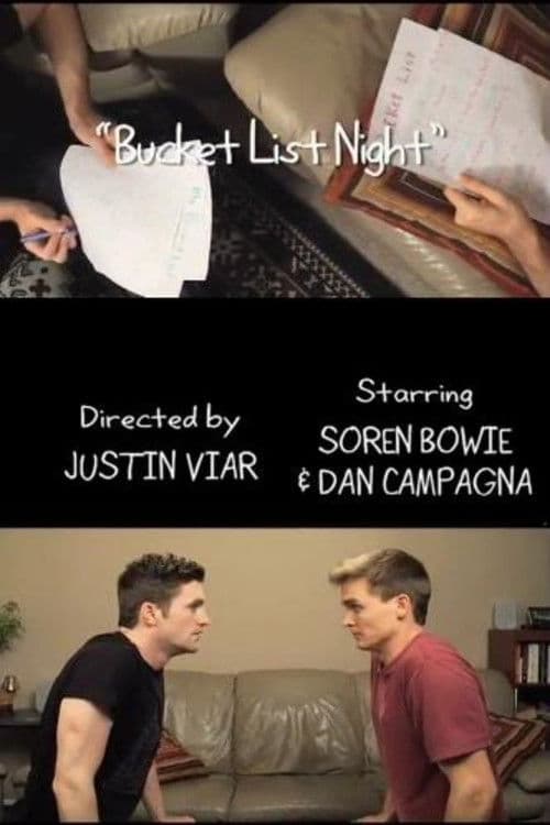 Bucket List Nightのポスター