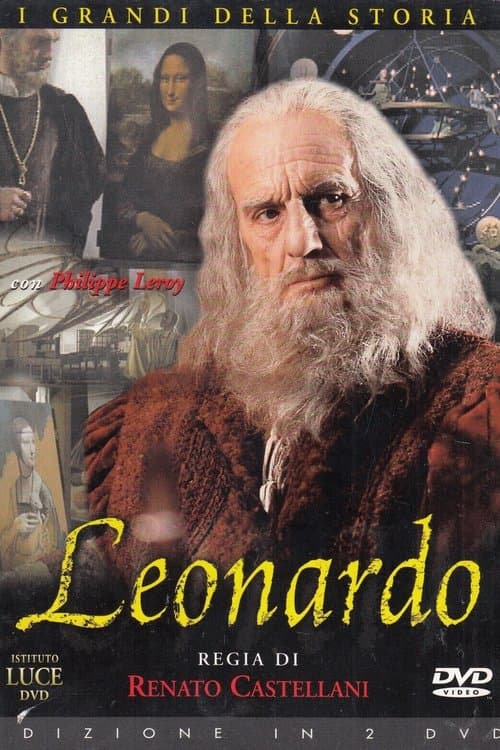 La vita di Leonardo Da Vinciのポスター