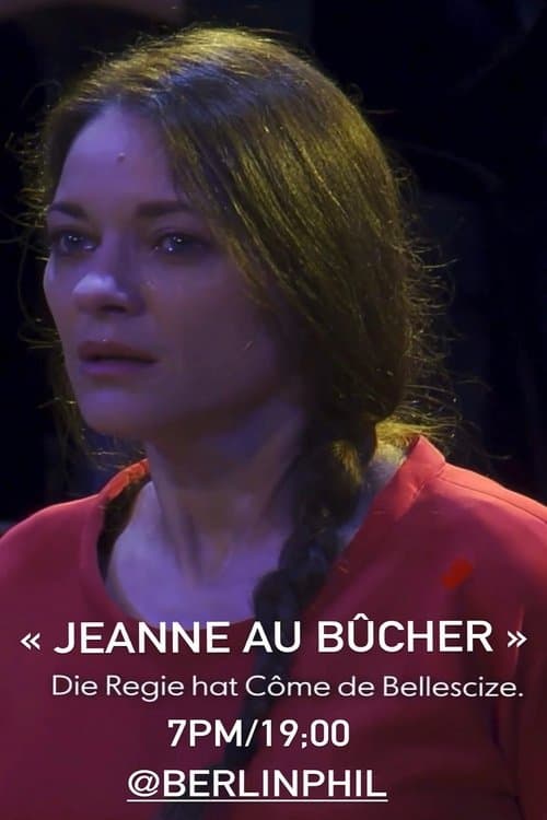 Honegger’s “Jeanne d’Arc au bûcher” with Alan Gilbert and Marion Cotillardのポスター
