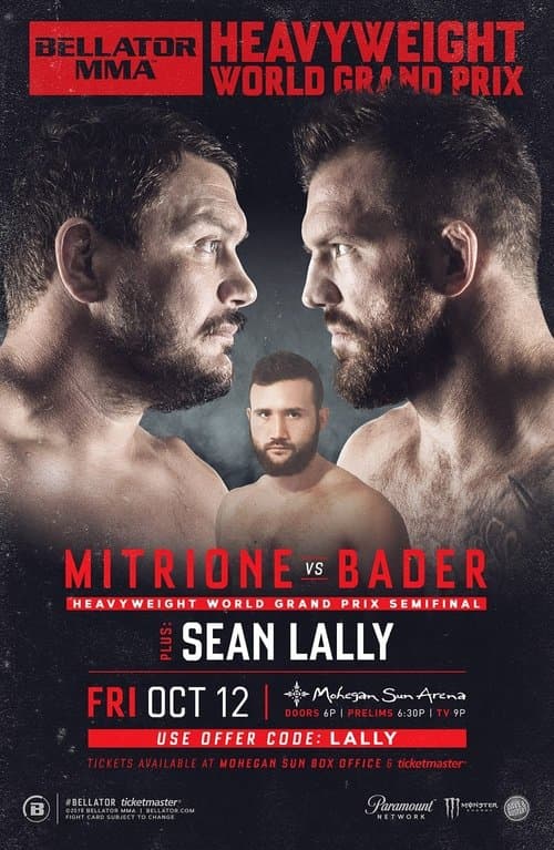 Bellator 207: Mitrione vs. Baderのポスター